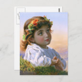 Sophie Gengembre Anderson Dreaming Daisy Briefkaart (Voorkant / Achterkant)