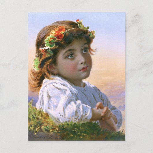 Sophie Gengembre Anderson Dreaming Daisy Briefkaart (Voorkant)