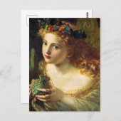 Sophie Gengembre Anderson Fairy Art Briefkaart (Voorkant / Achterkant)