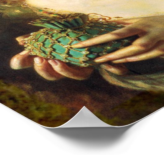 Sophie Gengembre Anderson Fairy Art Poster (Hoek)