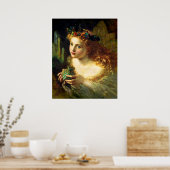 Sophie Gengembre Anderson: Neem het eerlijke gezic Poster (Keuken)