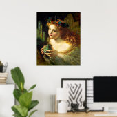 Sophie Gengembre Anderson: Neem het eerlijke gezic Poster (Thuiskantoor)