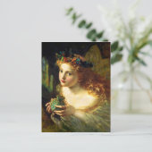 Sophie Gengembre Anderson Neem het Fair Face ... Briefkaart (Staand voorkant)