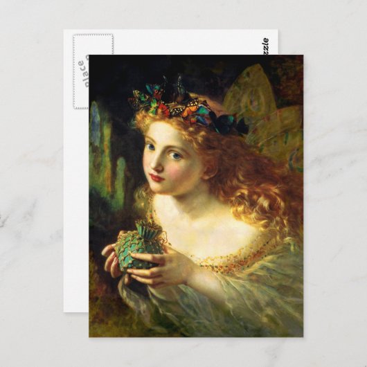 Sophie Gengembre Anderson Neem het Fair Face ... Briefkaart (Voorkant / Achterkant)