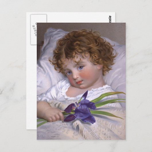 Sophie Gengembre Anderson Primrose Briefkaart (Voorkant / Achterkant)