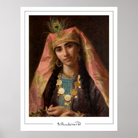 Sophie Gengembre Anderson Zedign Art Poster #9 (Voorkant)