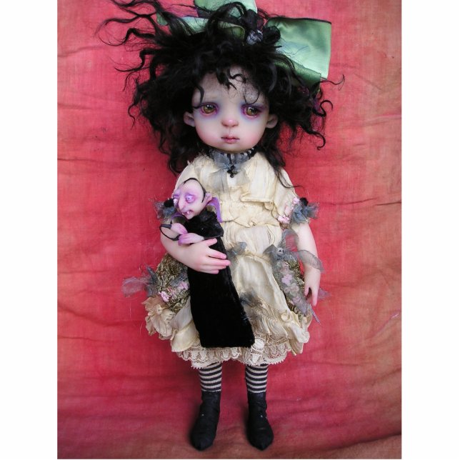 Sophie & haar Vampire Doll Staand Fotobeeldje (Voorkant)