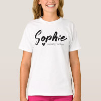 Sophie Name Betekenis minimale moderne tekstmeisje