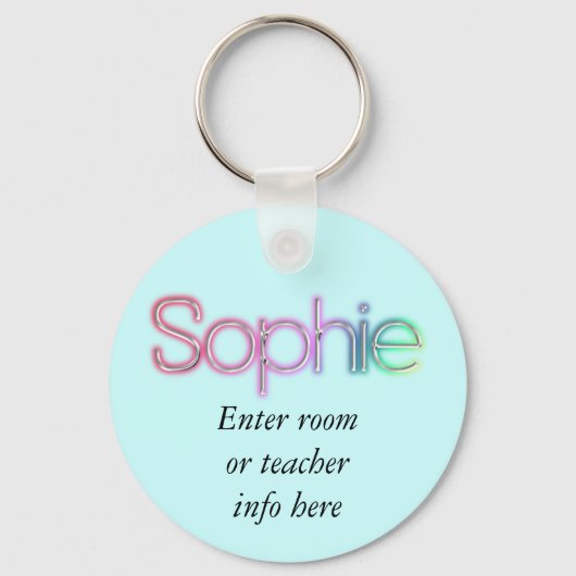 Sophie Name tag Sleutelhanger (Voorkant)