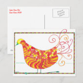 Sophie Opera Bird Briefkaart (Voorkant / Achterkant)