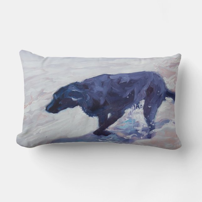 Sophie Pillow Labrador rekever Kussen (Voorkant)