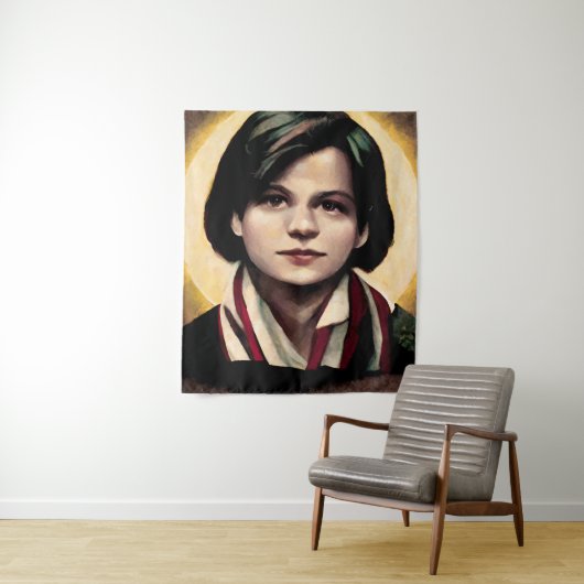 Sophie Scholl I Wandkleed (In situ)