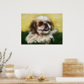 Sophie Shih Tzu Poster (Keuken)