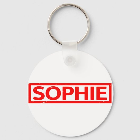 Sophie Stamp Sleutelhanger (Voorkant)