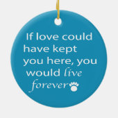 Sophie sympathie keramisch ornament (Achterkant)