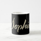 Sophie white gold Handwriting Tasse Kaffeetasse Koffiemok (Center)