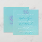 Sophie's Bat Mitzvah uitnodigingen (Voorkant / Achterkant)