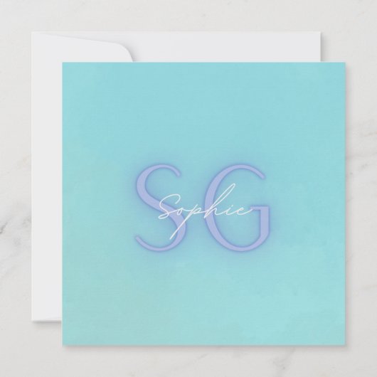 Sophie's Bat Mitzvah uitnodigingen (Achterkant)