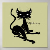 SophistiCat Poster (Voorkant)