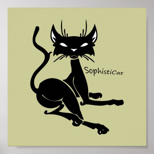 SophistiCat Poster (Voorkant)