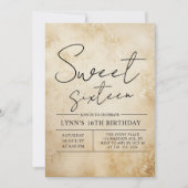 Sophisticated 16e verjaardag kaart (Voorkant)