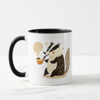 Sophisticated Badger Roken van een pijp