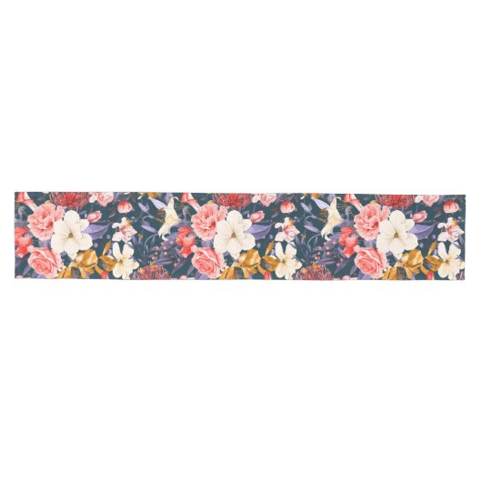 Sophisticated Boho Bloem Medium Tafelloper (Horizontaal)