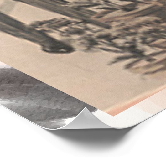 Sophisticated Business Mannen Poster (Hoek)