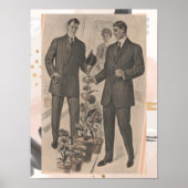 Sophisticated Business Mannen Poster (Voorkant)