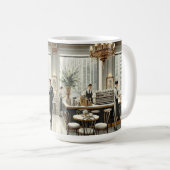 Sophisticated Café in San Francisco Koffiemok (Voorkant rechts)