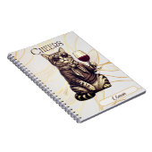 Sophisticated Cat Wine Lover Notebook Notitieboek (Rechterzijde)