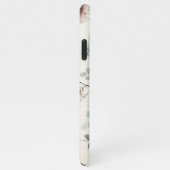 Sophisticated Classy Delicate Waterverf Flowers iPhone Hoesje (Rechterkant)