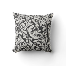 Sophisticated Damask Patroon in wit met wijnstokke