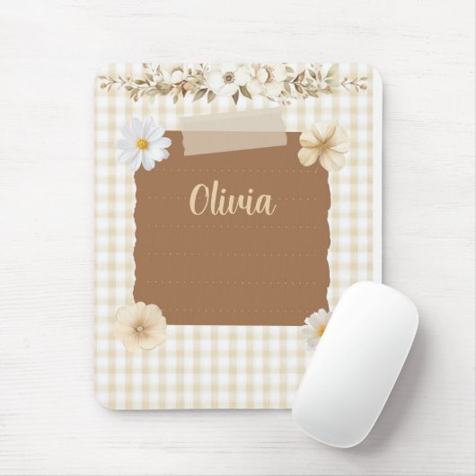 Sophisticated Design met Quiet Stamp & Roos Muismat (Met muis)