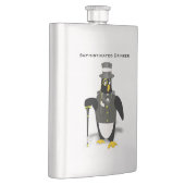 Sophisticated Drinker Formal Attire Penguin Mannen Flacon (Rechts)