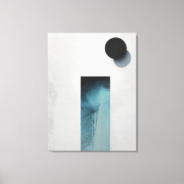 Sophisticated Elegant Minimalist Canvas Afdruk