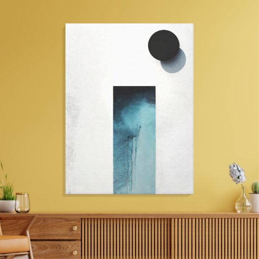 Sophisticated Elegant Minimalist Canvas Afdruk (Insitu (Woonkamer))