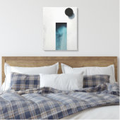 Sophisticated Elegant Minimalist Canvas Afdruk (Insitu (Slaapkamer))