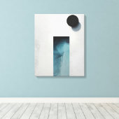 Sophisticated Elegant Minimalist Canvas Afdruk (Insitu (Houten vloer))