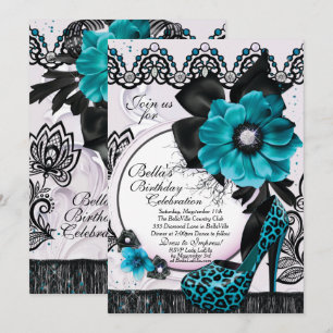 Sophisticated Elegant Party Uitnodigingen