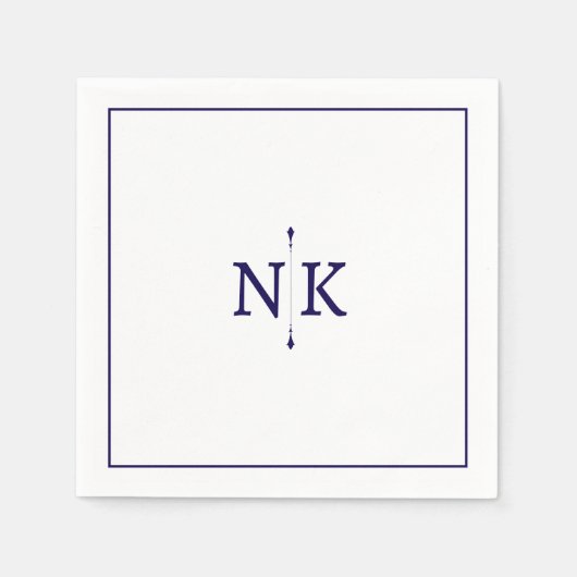 Sophisticated en klassiek servet (Voorkant)