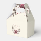 Sophisticated Floral Micro-Wedding Suite Bedankdoosjes (Achterkant)