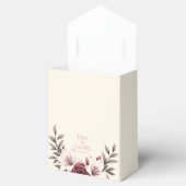 Sophisticated Floral Micro-Wedding Suite Bedankdoosjes (Geopend)