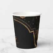Sophisticated Glam Halloween Papieren Bekers (Achterkant)