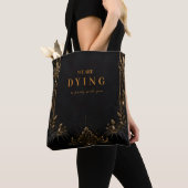 Sophisticated Glam Halloween Tote Bag (Dichtbij)
