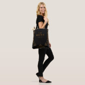 Sophisticated Glam Halloween Tote Bag (Op model)