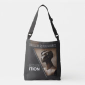 Sophisticated Harlem Renaissance Exhibition Crossbody Tas (Voorkant)