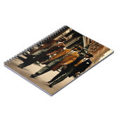 Sophisticated Harlem Renaissance Gentlemen Notitieboek (Linkerzijde)