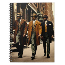 Sophisticated Harlem Renaissance Gentlemen Notitieboek