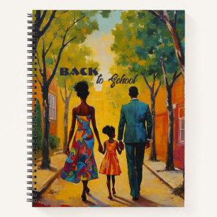 Sophisticated Harlem Renaissance Terug naar school Notitieboek
